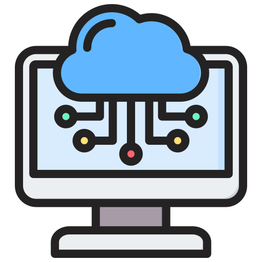 Cloud computing illustration