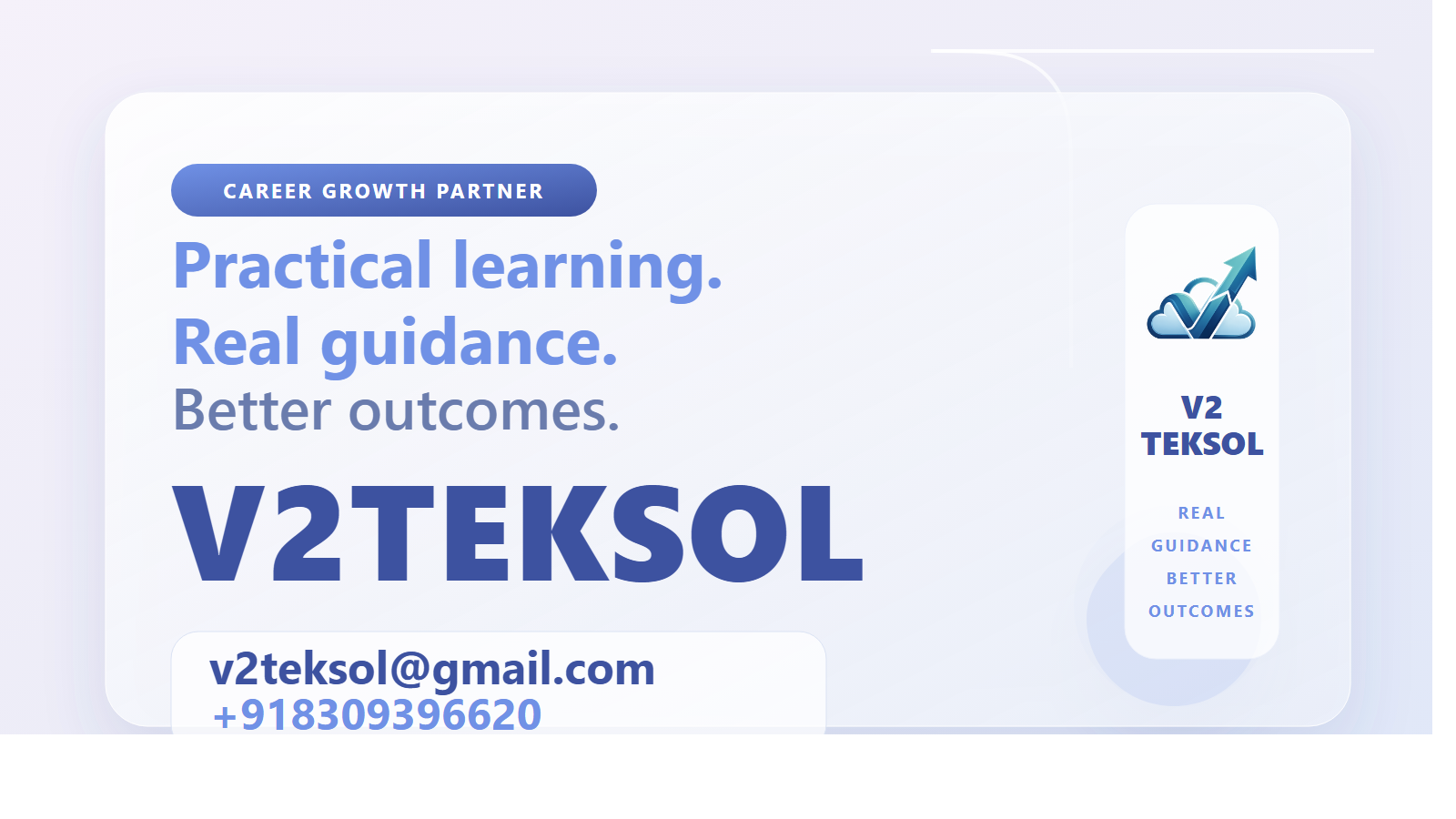 V2TEKSOL business card